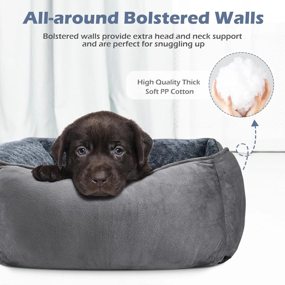 Invenho Orthopedic Cuddler Dog Bed
