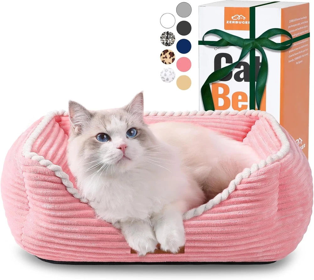 Fluffy Rectangular Pet Bed