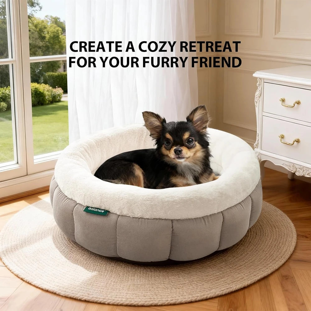 BALANCE Round Donut Cat Bed