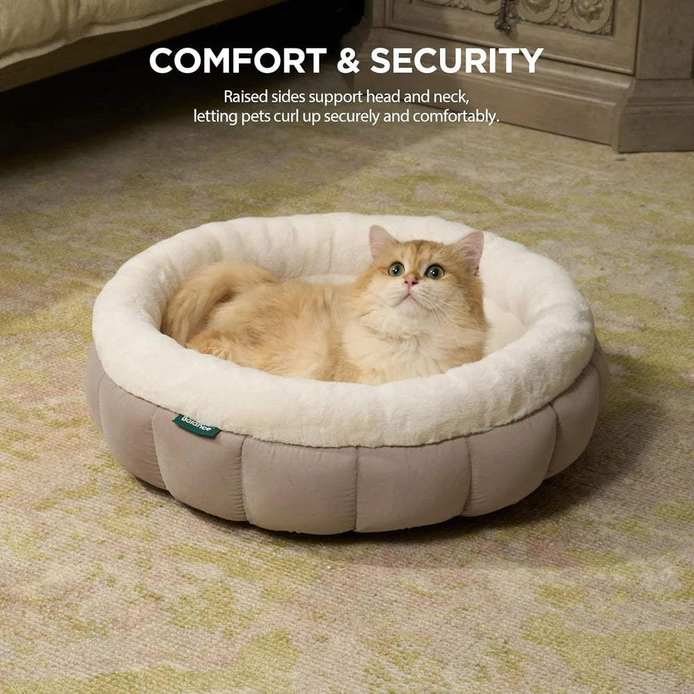 BALANCE Round Donut Cat Bed
