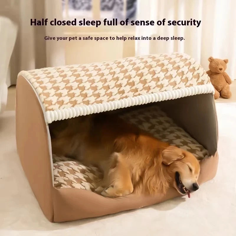 Plaid Indoor Pet Bed