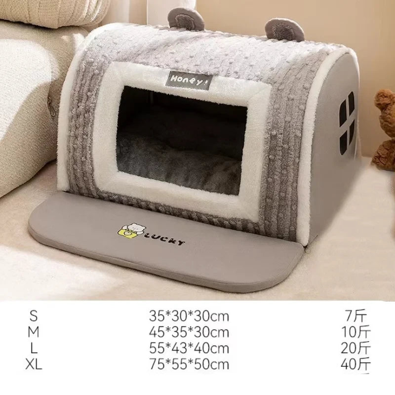 Plaid Indoor Pet Bed
