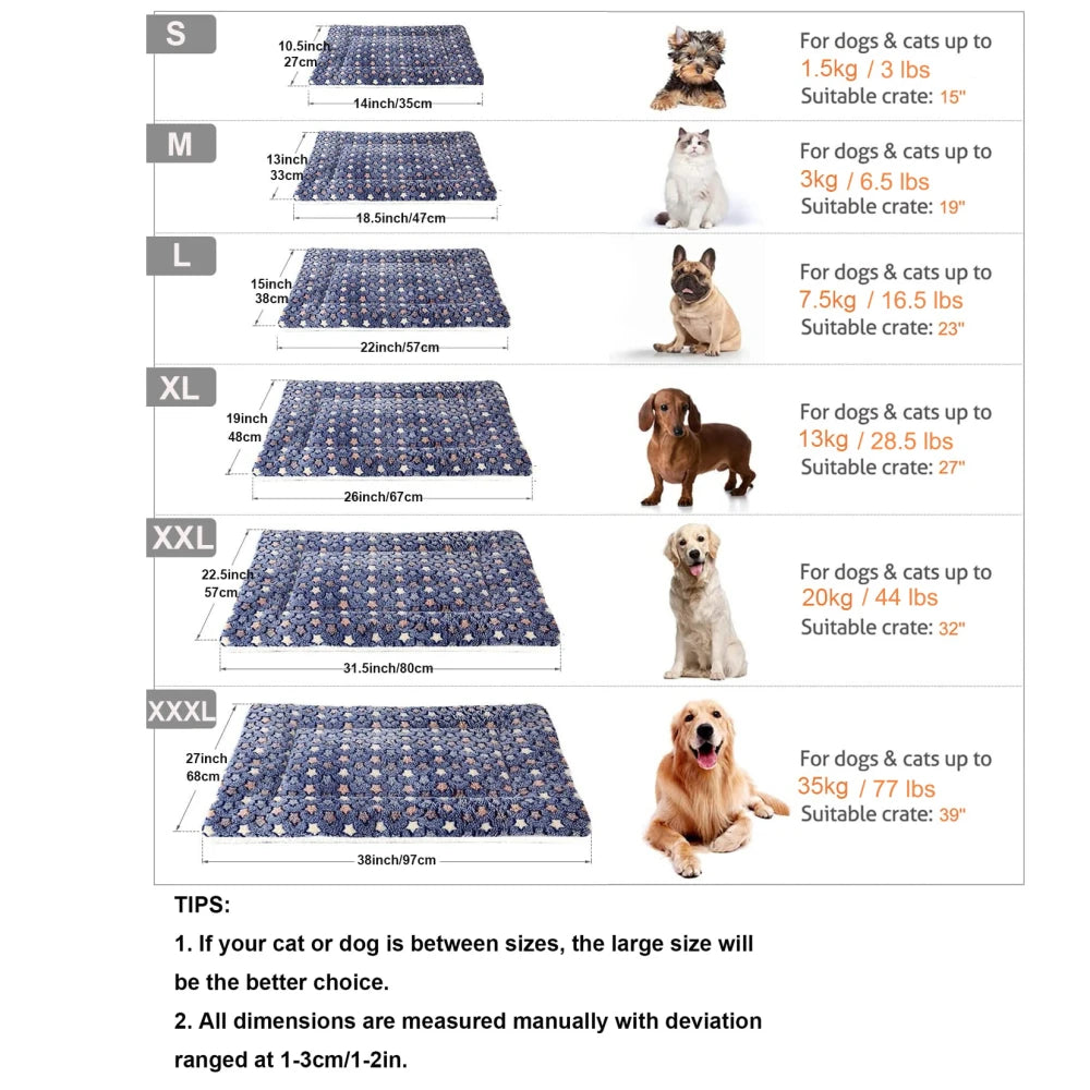 Flannel Pet Sleeping Mat