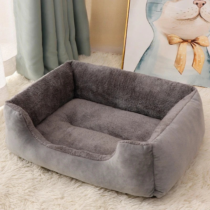 Plush Indoor Pet Bed Pad