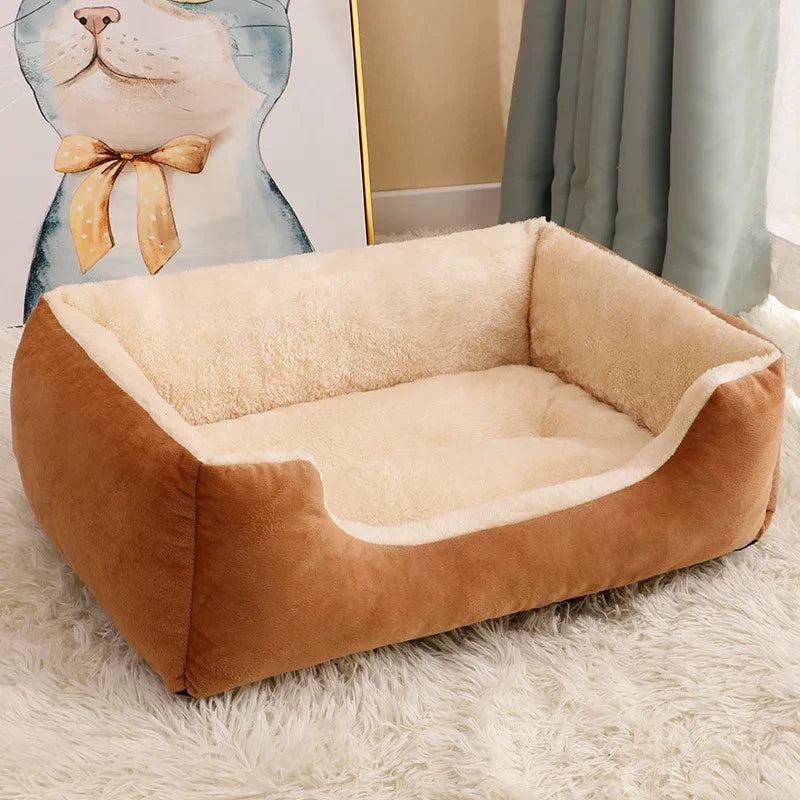 Plush Indoor Pet Bed Pad