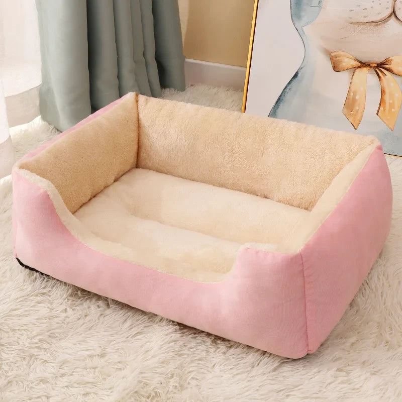 Plush Indoor Pet Bed Pad