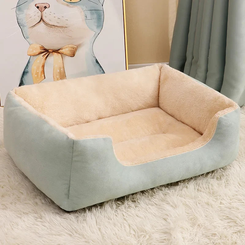 Plush Indoor Pet Bed Pad