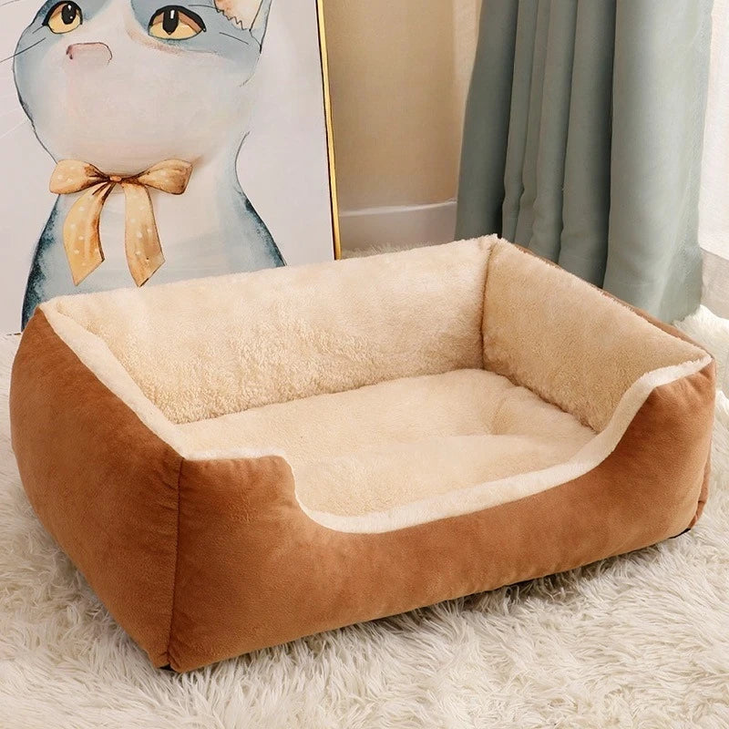 Plush Indoor Pet Bed Pad