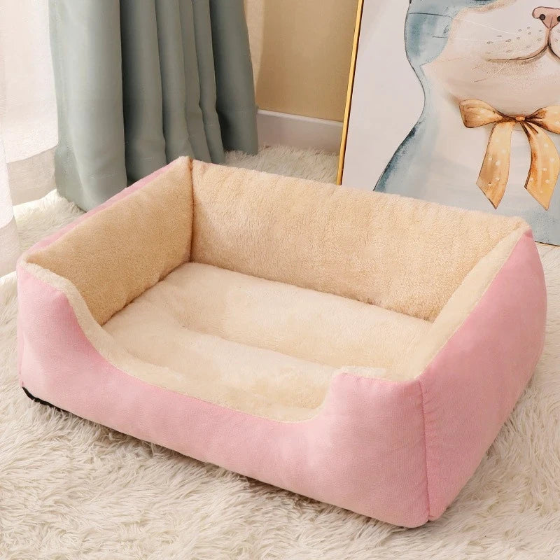 Plush Indoor Pet Bed Pad
