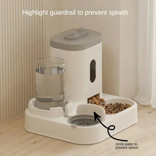 Automatic Pet Food Feeder and Water Dispenser