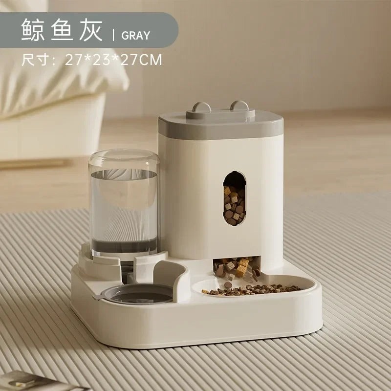 Automatic Pet Food Feeder and Water Dispenser