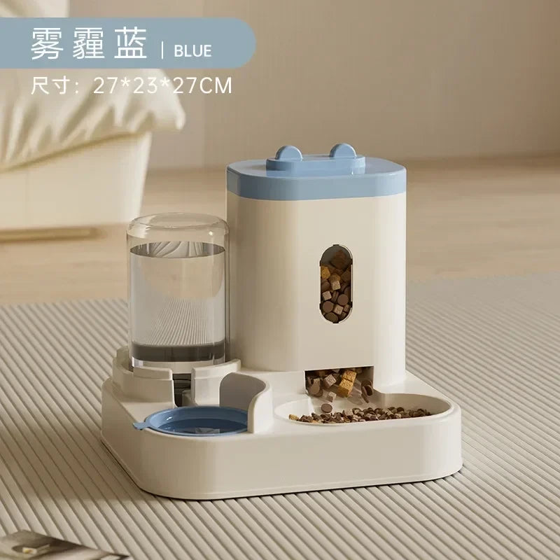 Automatic Pet Food Feeder and Water Dispenser