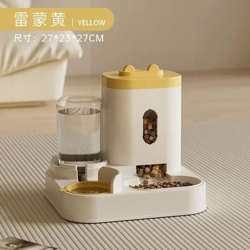 Automatic Pet Food Feeder and Water Dispenser