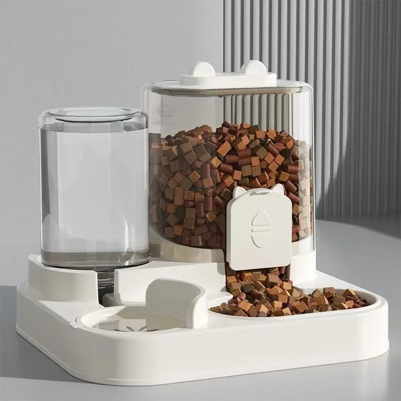 Automatic Pet Food Feeder and Water Dispenser