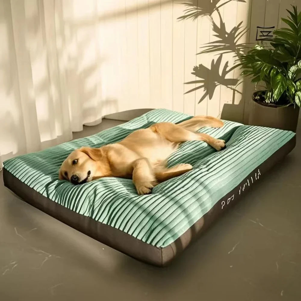 Large Breed Corduroy Dog Bed