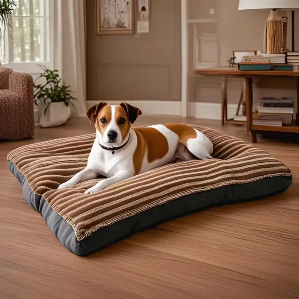 Large Breed Corduroy Dog Bed