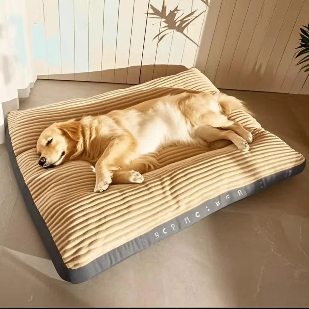Large Breed Corduroy Dog Bed