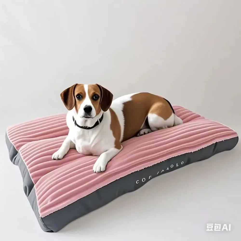 Large Breed Corduroy Dog Bed