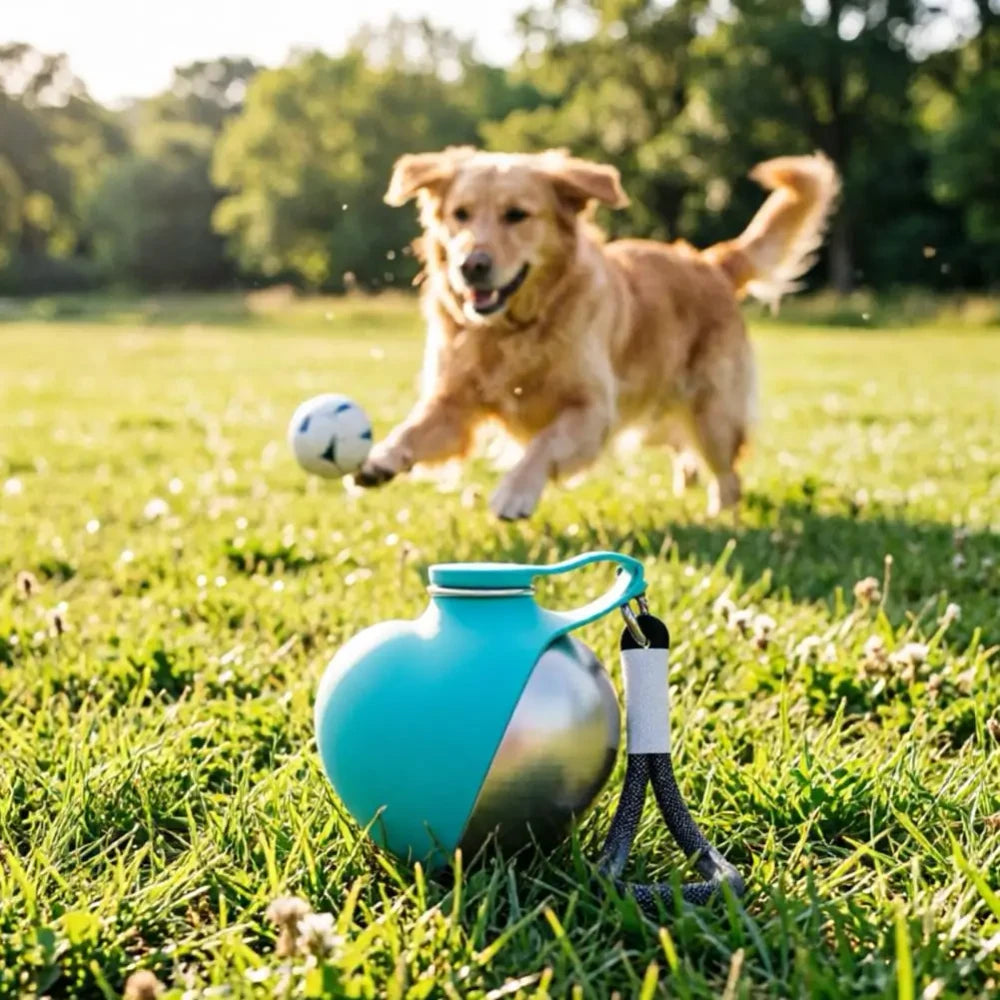 Portable Stainless Steel Pet Water Bottle