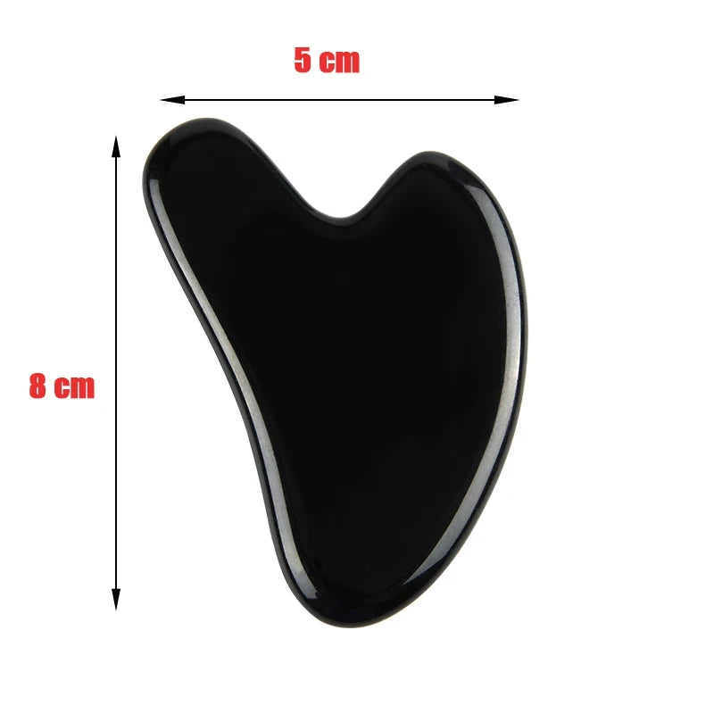 Natural Rose Quartz Facial Gua Sha