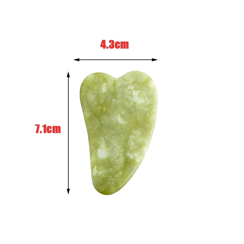 Natural Rose Quartz Facial Gua Sha