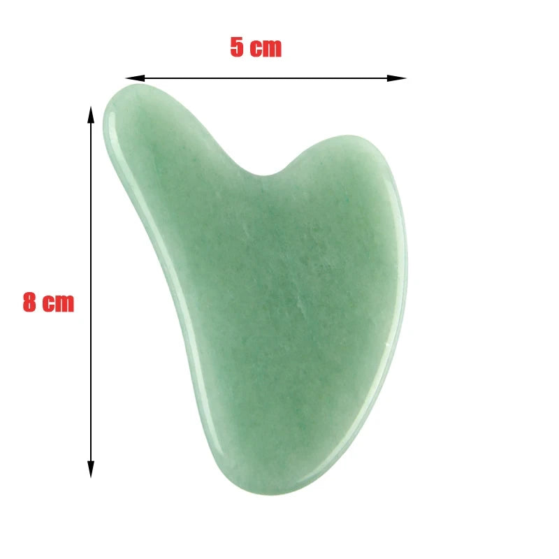 Natural Rose Quartz Facial Gua Sha