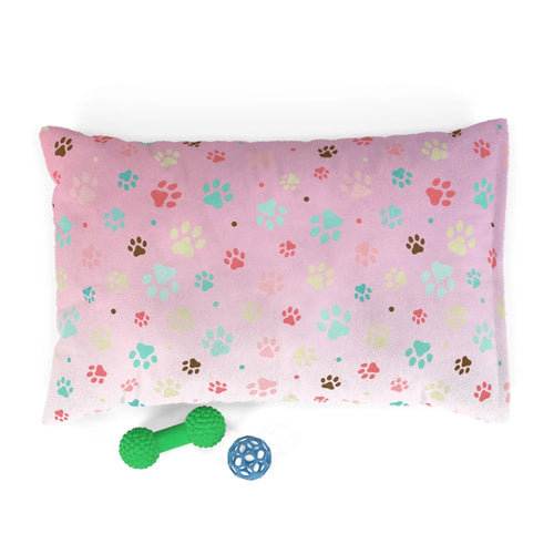 Confetti Paws — Playful Paw Print Pet Bed